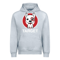 Heather Grey target team member Urban Hoodie - ArtMosaic