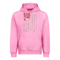 Fuchsia Pink Seether Bone Flag Urban Hoodie - ArtMosaic