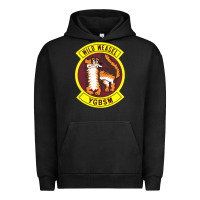Pigment Black Air Force Wild Weasel YGBSM Urban Hoodie - ArtMosaic