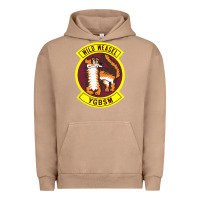 Pigment Burro Air Force Wild Weasel YGBSM Urban Hoodie - ArtMosaic