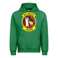 Emerald Air Force Wild Weasel YGBSM Urban Hoodie - ArtMosaic