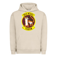 Pigment French Oak Air Force Wild Weasel YGBSM Urban Hoodie - ArtMosaic