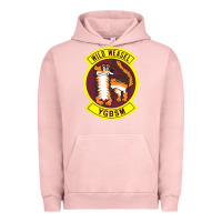 Pigment Salmon Air Force Wild Weasel YGBSM Urban Hoodie - ArtMosaic