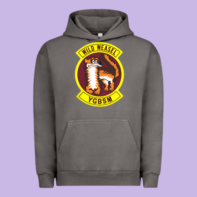 Air Force Wild Weasel Ygbsm Urban Hoodie Designed By Artmosaic