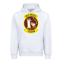 White Air Force Wild Weasel YGBSM Urban Hoodie - ArtMosaic