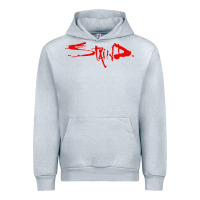 Heather Grey staind Urban Hoodie - ArtMosaic