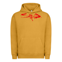 Pigment Peanut Butter staind Urban Hoodie - ArtMosaic