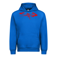 Cobalt staind Urban Hoodie - ArtMosaic