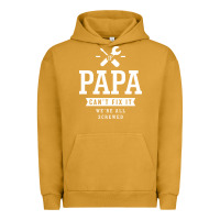 Pigment Peanut Butter If Papa Can't Fix It We're All Screwed - Fathers Day Urban Hoodie - ArtMosaic