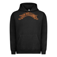 Pigment Black Don Williams - American country singer Urban Hoodie - ArtMosaic