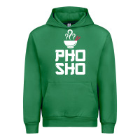 Pho Sho Foodie Asian Food Humor Chopsticks Funny Urban Hoodie | Teevron