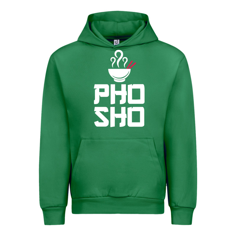 Pho Sho Foodie Asian Food Humor Chopsticks Funny Urban Hoodie by ArtMosaic | Teevron