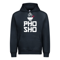 Navy pho sho foodie asian food humor chopsticks funny Urban Hoodie - ArtMosaic