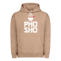 Pigment Burro pho sho foodie asian food humor chopsticks funny Urban Hoodie - ArtMosaic