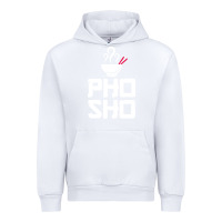 White pho sho foodie asian food humor chopsticks funny Urban Hoodie - ArtMosaic