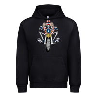 Black grateful motor ber Urban Hoodie - ArtMosaic