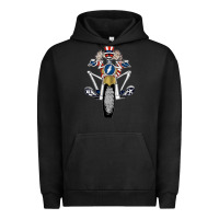 Pigment Black grateful motor ber Urban Hoodie - ArtMosaic