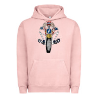 Pigment Salmon grateful motor ber Urban Hoodie - ArtMosaic
