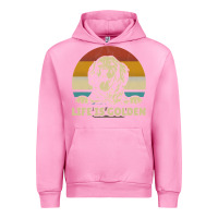 Fuchsia Pink Golden Retriever Dog Life is golden retro vintage Urban Hoodie - ArtMosaic
