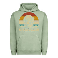 Pigment Oil Green Golden Retriever Dog Life is golden retro vintage Urban Hoodie - ArtMosaic