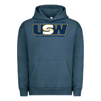 Pigment Midnight Navy United Steelworkers - Unity and Strength for Worke Urban Hoodie - ArtMosaic