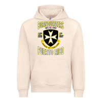 Sandshell Borinqueneers Puerto Rico Flag Honor Et Fidelitas Urban Hoodie - ArtMosaic