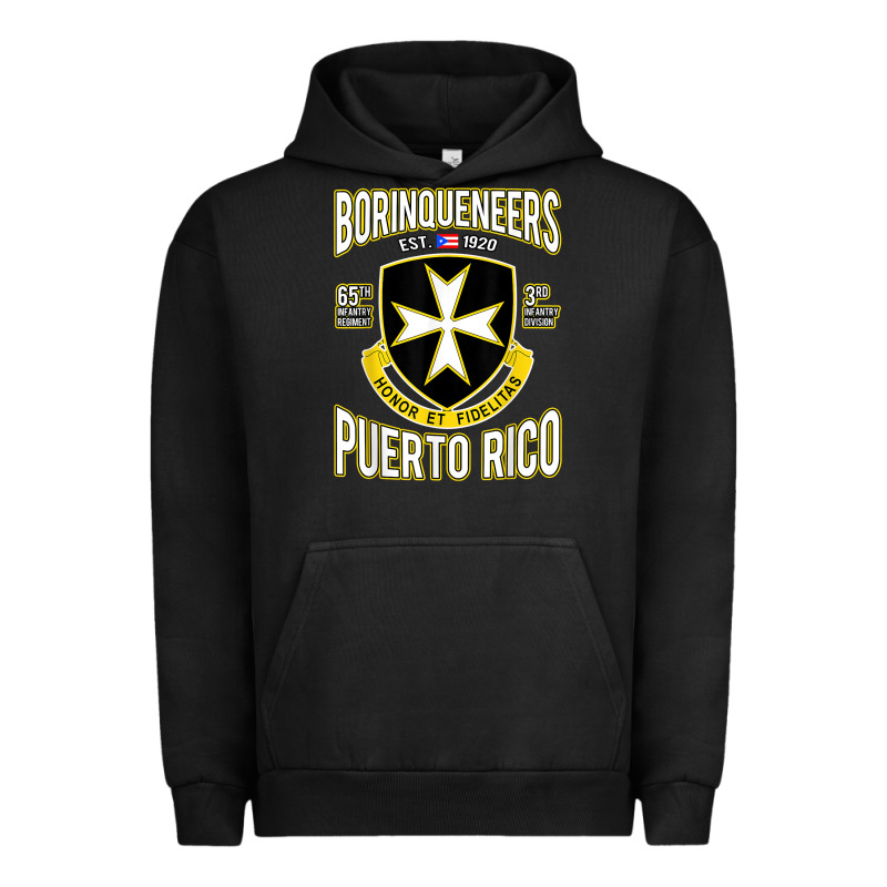 Borinqueneers Puerto Rico Flag Honor Et Fidelitas Urban Hoodie by ArtMosaic | Teevron