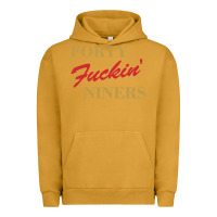 Pigment Peanut Butter forty fvckin' niners Urban Hoodie - ArtMosaic