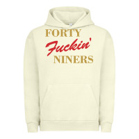 Pigment Pistachio forty fvckin' niners Urban Hoodie - ArtMosaic