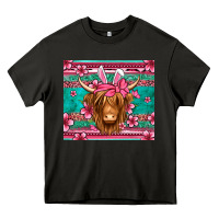 Asphalt easter longhaired cow Heavy Core Tee - Jasminsmagicworld