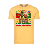 Vintage Mustard Viva Mexico Coffee Cups With Cactus And Tequila Vintage Tee - FaDigitalArtStudio