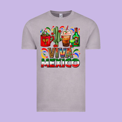 Viva Mexico Coffee Cups With Cactus And Tequila Vintage Tee Designed By Fadigitalartstudio