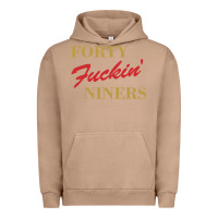 Pigment Burro forty fvckin' niners Urban Hoodie - ArtMosaic