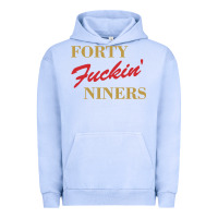 Pigment Grape Ice forty fvckin' niners Urban Hoodie - ArtMosaic