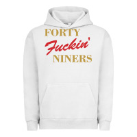Pigment Lunar Rock forty fvckin' niners Urban Hoodie - ArtMosaic