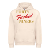 Sandshell forty fvckin' niners Urban Hoodie - ArtMosaic