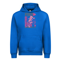 Cobalt Pink Panther Urban Hoodie - ArtMosaic