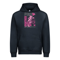 Navy Pink Panther Urban Hoodie - ArtMosaic