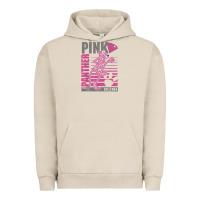 Pigment French Oak Pink Panther Urban Hoodie - ArtMosaic