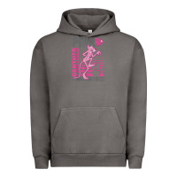 Pigment Tornado Pink Panther Urban Hoodie - ArtMosaic