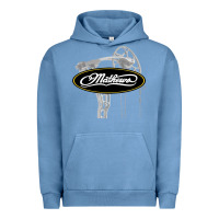 Pigment Pebble Blue sport mathews concert Urban Hoodie - ArtMosaic