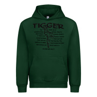 Forest Green tigger if the only one Urban Hoodie - ArtMosaic