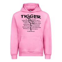 Fuchsia Pink tigger if the only one Urban Hoodie - ArtMosaic