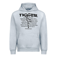 Heather Grey tigger if the only one Urban Hoodie - ArtMosaic