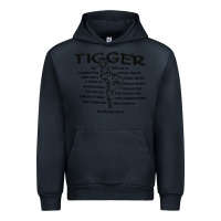Navy tigger if the only one Urban Hoodie - ArtMosaic