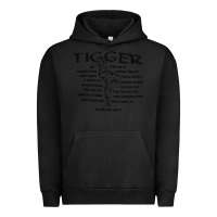Pigment Black tigger if the only one Urban Hoodie - ArtMosaic