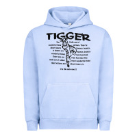 Pigment Grape Ice tigger if the only one Urban Hoodie - ArtMosaic
