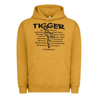 Pigment Peanut Butter tigger if the only one Urban Hoodie - ArtMosaic