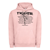 Pigment Salmon tigger if the only one Urban Hoodie - ArtMosaic