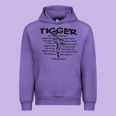Tigger If The Only One Urban Hoodie Designed By Artmosaic
